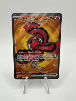 Oricorio EX 110/094 Phantasmal Flames Ultra Rare Full Art Pokemon TCG NM English - Image 1