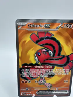 Oricorio EX 110/094 Phantasmal Flames Ultra Rare Full Art Pokemon TCG NM English - Image 2
