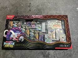 Pokemon Paldean Fates Great Tusk Iron Threads Ex Premium Collection - Image 1