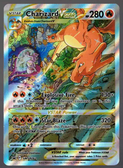 Charizard VSTAR #SWSH262 Sword & Shield Promo NM Pokemon 2022 Oshiyama - Image 1
