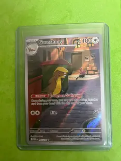 Gumshoos 153/132 - Illustration Rare - Mega Evolution - NM - Holo - Image 1