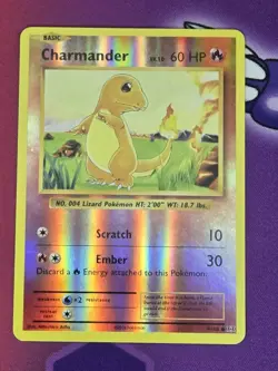 Charmander 9/108 XY Evolutions 2016 Reverse Holo Common Pokemon NM - Image 1