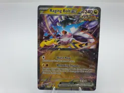 Raging Bolt Ex 145 Black Star Promo Rare Holo Foil Scarlet and Violet Pokemon - Image 2