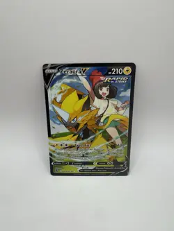 ⭐Pokemon Zeraora V Silver Tempest Full Art Trainer Gallery TG16 Ultra Rare 16 - Image 1