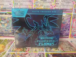 Pokemon TCG: Mega Evolution Phantasmal Flames Elite Trainer Box ETB. - Image 1