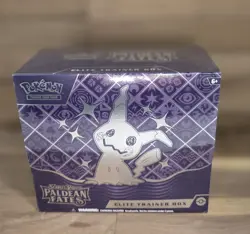 NEW & SEALED Pokemon Scarlet & Violet Paldean Fates ETB - Image 1