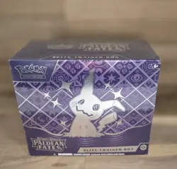 NEW & SEALED Pokemon Scarlet & Violet Paldean Fates ETB - Image 2