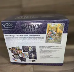 NEW & SEALED Pokemon Scarlet & Violet Paldean Fates ETB - Image 4