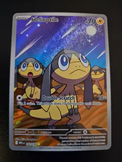 Pokemon TCG Helioptile 143/132 Mega Evolutions Secret Rare NM Pack Fresh - Image 1