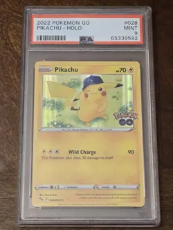 Pikachu 028/078 Pokemon GO Holo for sale online - Image 1