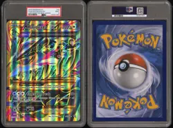 Pokemon TCG PSA 9 MINT 2015 POKEMON XY FA/M RAYQUAZA EX AOR-SHINY-EX BOX-JUMBO - Image 3