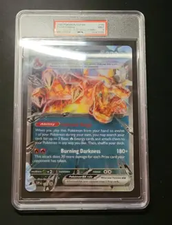 Charizard Ex SVP EN #196 Jumbo Linticular Promo Special Pokemon English PSA 9 - Image 1