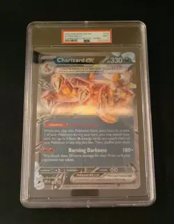 Charizard Ex SVP EN #196 Jumbo Linticular Promo Special Pokemon English PSA 9 - Image 2