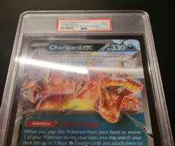 Charizard Ex SVP EN #196 Jumbo Linticular Promo Special Pokemon English PSA 9 - Image 3