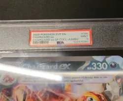 Charizard Ex SVP EN #196 Jumbo Linticular Promo Special Pokemon English PSA 9 - Image 5