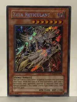 Zeta Reticulant Secret Rare CRMS-EN094 Unlimited Yugioh NM - Image 1
