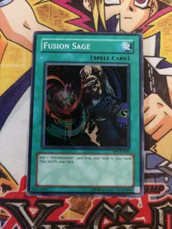 Fusion Sage tp6-en003 (NM+) Super Rare Yu-Gi-Oh! - Image 1