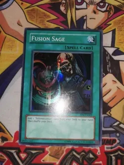 Fusion Sage tp6-en003 (NM+) Super Rare Yu-Gi-Oh! - Image 3