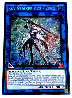 Sky Striker Ace = Zero - Yugioh DUAD-EN049 - 1st Edition - SECRET RARE - Image 1
