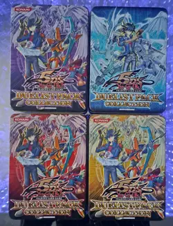 yugioh tin box leer Duelist Pack Collection 4 Set Deutsch - Image 1