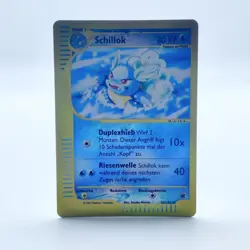 Pokemon TCG Karte - Schillok 92/165 Expedition Deutsch Reverse Holo EXC - Image 1