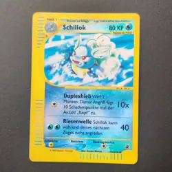 Pokemon TCG Karte - Schillok 92/165 Expedition Deutsch Reverse Holo EXC - Image 3