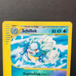 Pokemon TCG Karte - Schillok 92/165 Expedition Deutsch Reverse Holo EXC - Image 5