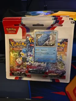 Pokemon Trading Card Game Scarlet & Violet Booster Pack Dondozo LOT OF 6 - Image 1