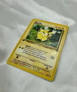 1st Edition Jungle Pack Pikachu WOTC Gold Stamp Pokemon Card! 135 - Image 1