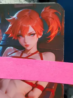 1/1 Only 1 Made Misty Tied Pokemon Halloween NSFW Topless Lonestar Customs Card - Image 3