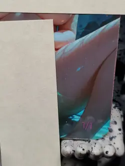 1/1 Only 1 Made Misty Pool Pokemon Halloween NSFW Topless Lonestar Customs Card - Image 4