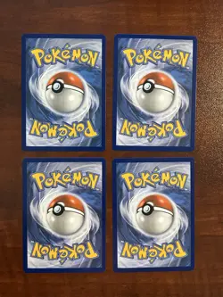 Pokemon TCG 4x Jumbo Ice Cream 091/094 PLAYSET SET OF 4 Pokemon Cards NM - Image 3
