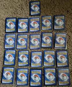 Pokemon TCG Card Lot of 21 EX's V's and VMAX's Holos - Image 2