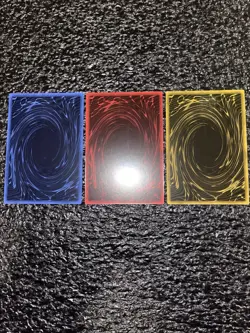 Yugioh! Egyptian God Cards Set Slifer Obelisk Ra Quarter Century Secret Rare NM - Image 2