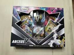 Pokemon TCG Arceus V Figure Collection Box NEW SEALED! Huge card lot! - Image 1