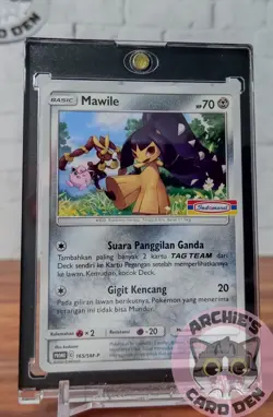 Pokemon Card Indonesia Mawile Indomaret Stamp Promo 165/SM-P NEAR-MINT - Image 1