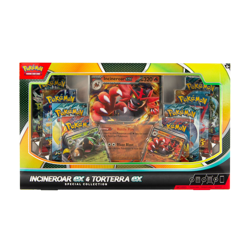 Pokemon Trading Card Game Incineroar ex and Torterra ex Special Collection Box - Image 2