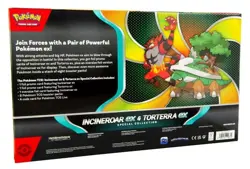 Pokemon Trading Card Game Incineroar ex and Torterra ex Special Collection Box - Image 3