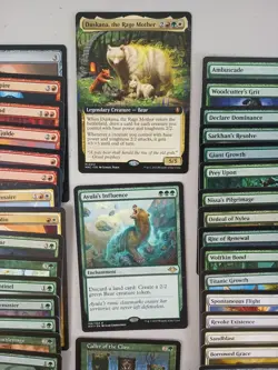 Magic 100 Commander Deck Duskana Naya AGRO Bear Pump MTG Ready To Play - Image 2
