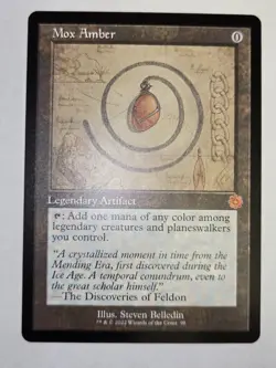 MTG Mox Amber The Brothers' War 98 Regular Mythic - Image 2