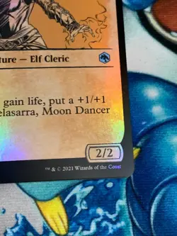 C774 MAGIC GATHERING FORGOTTEN REALMS FOIL TRELASARRA MOON DANCER SHOWCAS NM MTG - Image 5