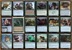 Lot 18 Bear Creatures Green Set *NM* Magic the Gathering EDH Group MTG Goreclaw - Image 1