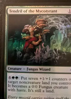 Tendril Of The Mycotyrant 0215 LCI Foil Uncommon The Lost Caverns Of Ixalan MTG - Image 2