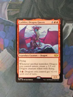 Lathliss, Dragon Queen | 7% Off 2+ | Dragonstorm | NM | MTG - Image 1