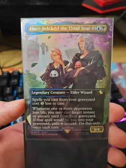Emet-Selch of the Third Seat - Chocobo Track Foil - Final Fantasy MTG - FIN #473 - Image 4