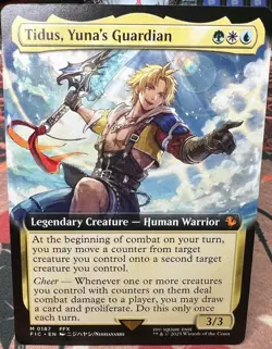 FIC0187 Tidus, Yuna's Guardian [Extended] - Final Fantasy - Magic: The Gathering - Image 1