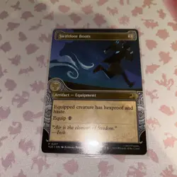 Swiftfoot Boots Showcase MTG Avatar: TLA Eternal-Legal Nm/M - Image 1