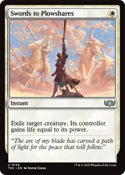 Swords to Plowshares Commander: Tarkir: Dragonstorm NM MTG Non-Foil - Image 1
