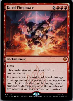 Fated Firepower 132 MTG Avatar The Last Airbender Mythic Rare Normal NM - Image 1
