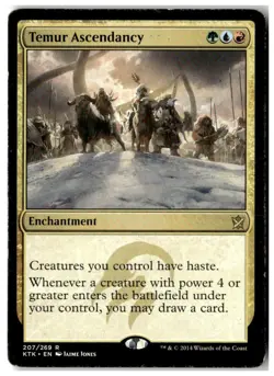MTG Temur Ascendancy - Khans of Tarkir Heavily Played English - Image 1